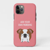 Cute English Bulldog Case-Mate iPhone Case (Achterkant)