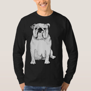 Cute English Bulldog Gifts for Hondenliefhebber an T-shirt