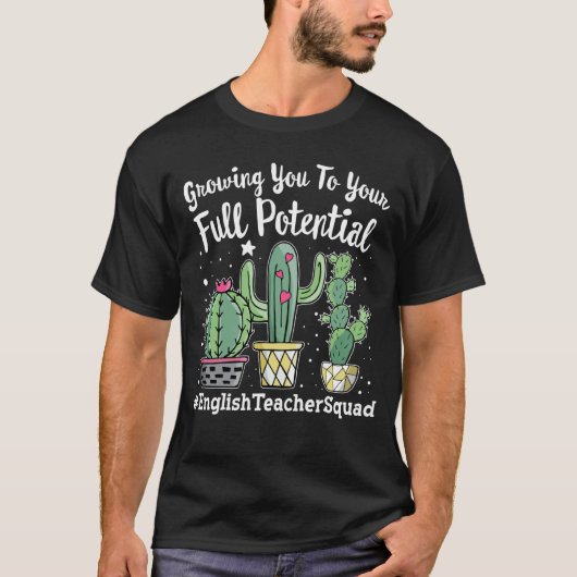 Cute English Teacher Squad Appreciation Week back  T-shirt (Voorkant)