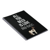 Cute Equine Gifts For Horse Lovers Pony Equestrian Notitieboek (Rechterzijde)