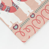 Cute Ermijnen Fleece Blanket Deken (Hoek)