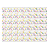 Cute Esater Bunny en chicks Holiday tablecloth Tafelkleed (Voorkant (Horizontaal))