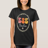 Cute ESE Teacher Squad Appreciation Week back to s T-shirt (Voorkant)