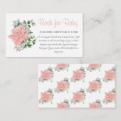 Cute Eucalyptus Succulent Greenery Book for Baby Informatiekaartje (Voorkant / Achterkant)