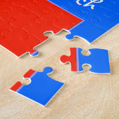 Cute Evangelical Christelijke Cartoon Church Kitch Legpuzzel (Zijkant)