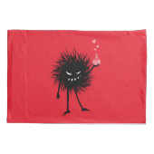 Cute Evil Character Love Potion Kussensloop (Achterkant)