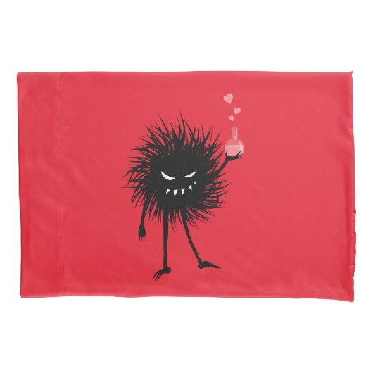 Cute Evil Character Love Potion Kussensloop (Voorkant)