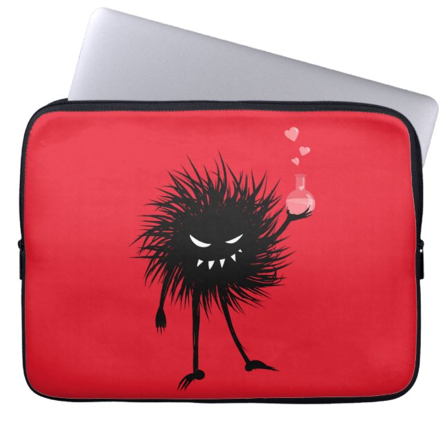 Cute Evil Character Love Potion Laptop Sleeve (Voorkant)