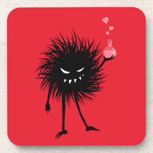 Cute Evil Character Love Potion Onderzetter