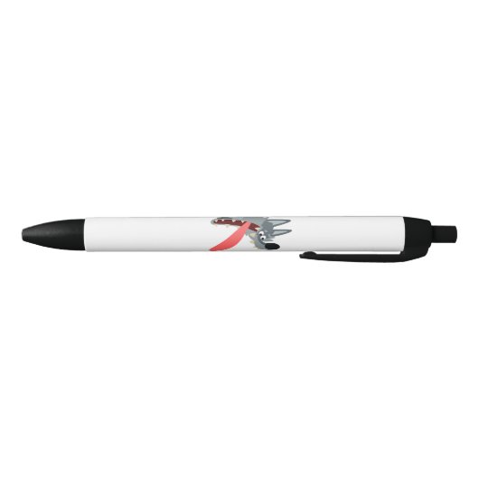 Cute Excited Cartoon Wolf Pen (Bodem)