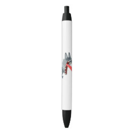 Cute Excited Cartoon Wolf Pen