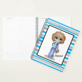 Cute Executive Cartoon Women Planner (Display)