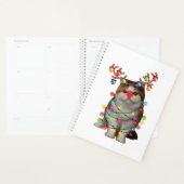 Cute Exotic Shorthair Cat Funny Xmas Holiday Gift Planner (Display)