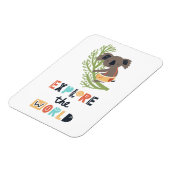 Cute Expling Koala Magneet (Linkerzijde)