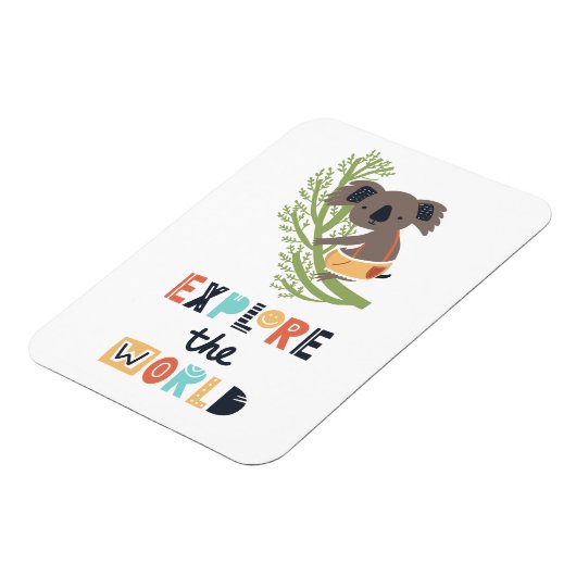 Cute Expling Koala Magneet (Linkerzijde)