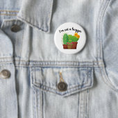 Cute Expression Cactus / Succulent Button (In situ)
