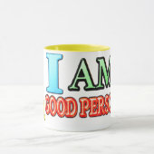 Cute Expression Design "GOOD PERSON" KOOPT NU Mok (Midden)