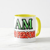 Cute Expression Design "GOOD PERSON" KOOPT NU Mok (Voorkant rechts)
