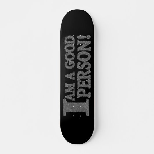 Cute Expression Design "GOOD PERSON" Nu kopen Persoonlijk Skateboard (Voorkant)
