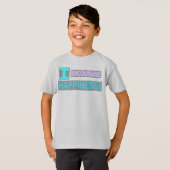 Cute Expression Design "Moedig geluk aan". Kopen T-shirt (Voorkant volledig)