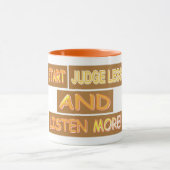 Cute Expression Design "Rechter Less". Bestel nu Mok (Midden)