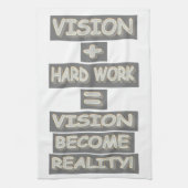 Cute Expression Design "Success Formula". Bestel n Theedoek (Verticaal)
