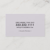 Cute Eyelash Extensions Visitekaartje (Achterkant)