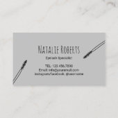 Cute Eyelash Makeup Artist Lash Lounge Loyalty (Achterkant)