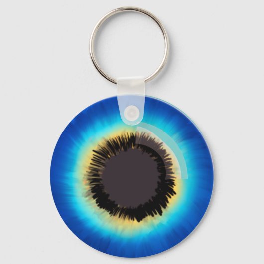 Cute Eye's Button Sleutelhanger (Voorkant)