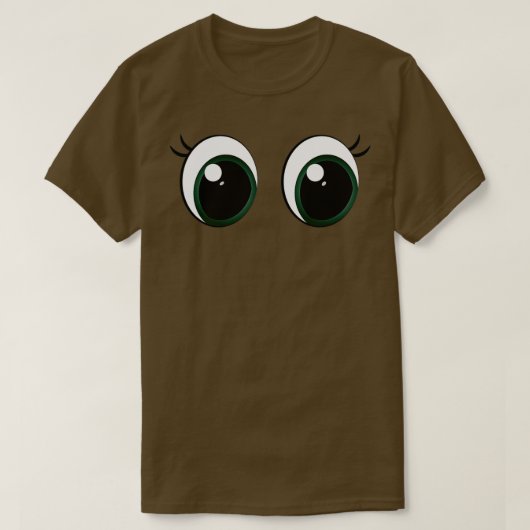 Cute Eyes Vector T-shirt (Design voorkant)