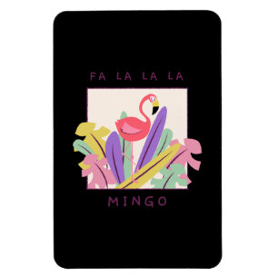 Cute Fa La La La Mingo Kerstmis Falala Snow Flamin Magneet