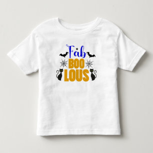 Cute FABULOUS Halloween Black Cat Kinder Shirts