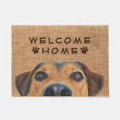 Cute Face Dog Deurmat (Voorkant)