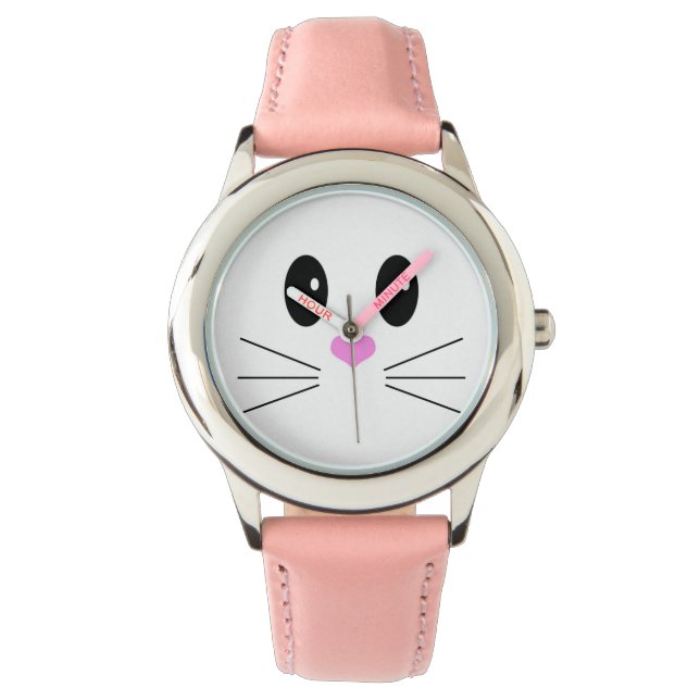 Cute Face Horloge (Voorkant)