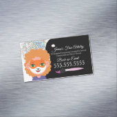 Cute Face Painting Facepainter Clown Magnetisch Visitekaartje (Voorbeeld)