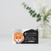 Cute Face Painting Facepainter Clown Visitekaartje (Staand voorkant)