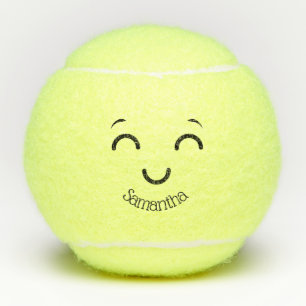Cute Face Tennis Ball Tennisballen