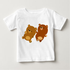 Cute Facetious Cartoon Beren Baby T-Shirt