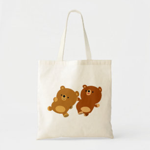 Cute Facetious Cartoon Beren Bag Tote Bag