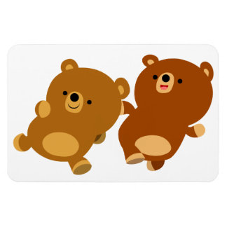 Cute Facetious Cartoon Beren Flexible Magnet Magneet