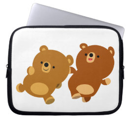 Cute Facetious Cartoon Beren laptophoes Laptop Sleeve