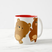 Cute Facetious Cartoon Beren Mok (Voorkant rechts)