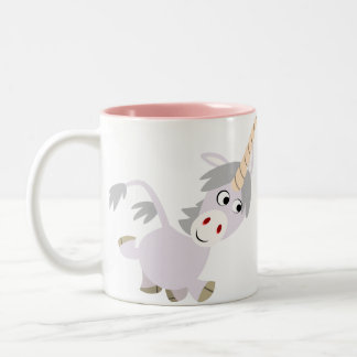 Cute Facetious Cartoon Unicorn Mok