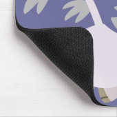 Cute Facetious Cartoon Unicorn Mousepad Muismat (Hoek)