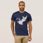 Cute Facetious Cartoon Unicorn T-Shirt (Voorkant volledig)