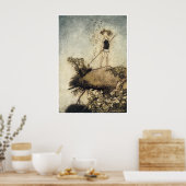 Cute  Faerie Poster (Keuken)