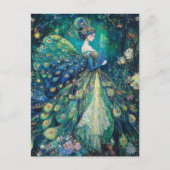 Cute Fairy Briefkaart (Voorkant)