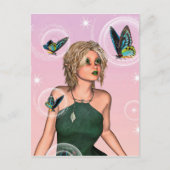 Cute Fairy Briefkaart (Voorkant)