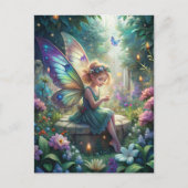 Cute Fairy Briefkaart (Voorkant)