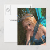 Cute Fairy Briefkaart (Voorkant / Achterkant)